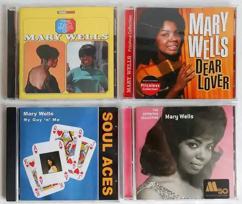 4 CD´s Mary Wells - Sammlung -