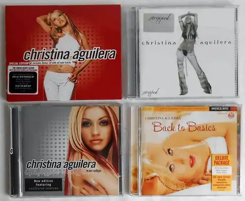 6 CD´s  Christina Aguilera   - Sammlung -