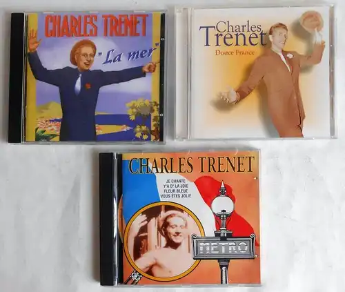 3 CD´s  Charles Trenet - Sammlung -