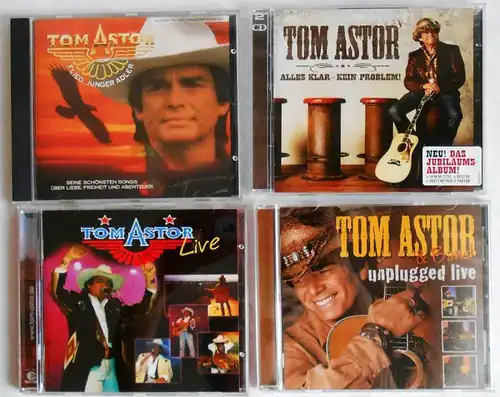 5 CD´s  Tom Astor - Sammlung -