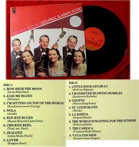 LP Les Paul and Mary Ford The Very Best Of