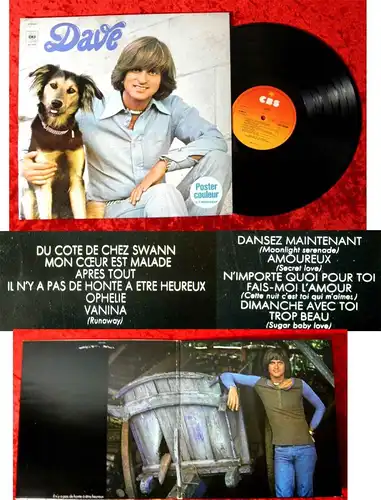 LP Dave (CBS 80996) F 1975 - mit Poster -