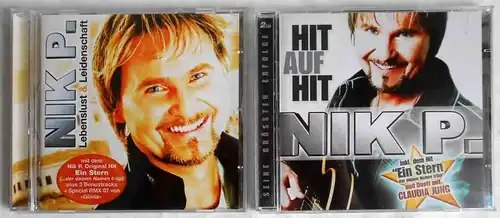 3 CD´s Nik P.  - Sammlung -