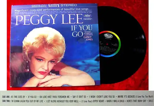 LP Peggy Lee: If You Go (Capitol)