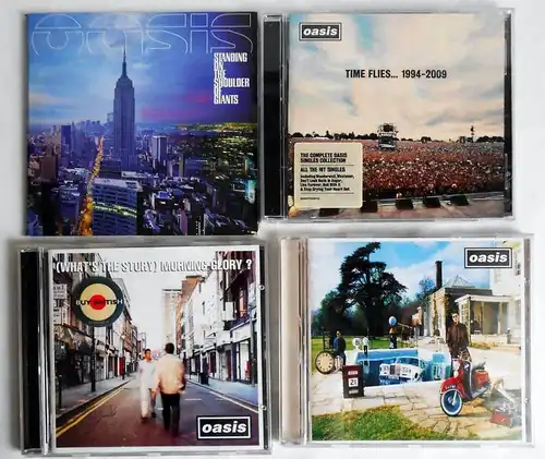 5 CD´s  Oasis   - Sammlung  -