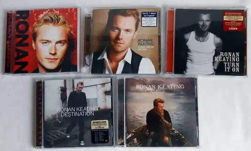 5 CD´s  Ronan Keating   - Sammlung  -