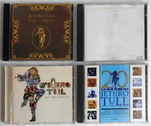 4 CD´s Jethro Tull - Sammlung  -