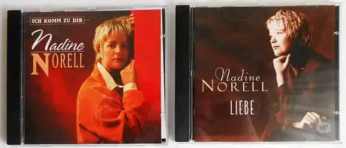 2 CD´s Nadine Norell - Sammlung  -