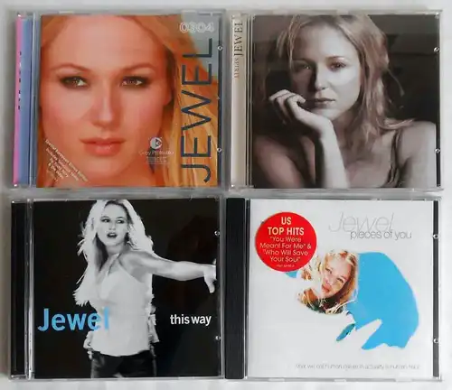 4 CD´s Jewel  - Sammlung  -