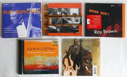 6 CD´s Ray Brown  - Sammlung  -