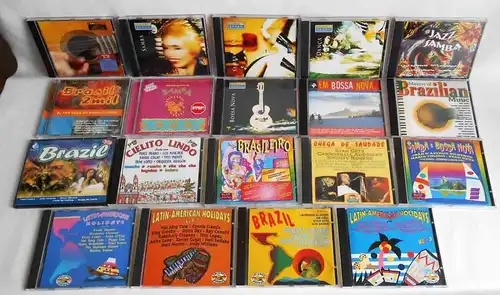 20 CD´s  Brazil - Brazilian Music  - Sammlung  -