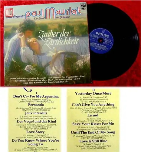 LP Paul Mauriat Zauber der Zärtlichkeit