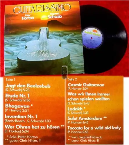 LP Peter Horton & Siegfried Schwab: Guitarissimo