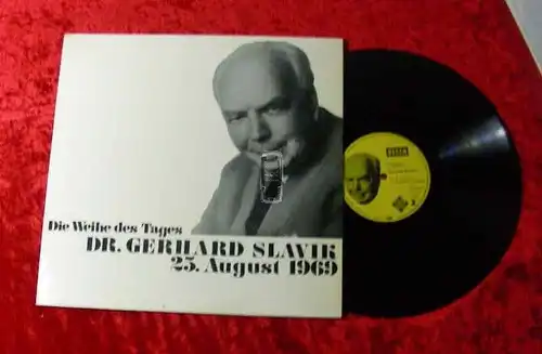 LP Gerhard Slavik Die Weihe des Tages 25. August 1969