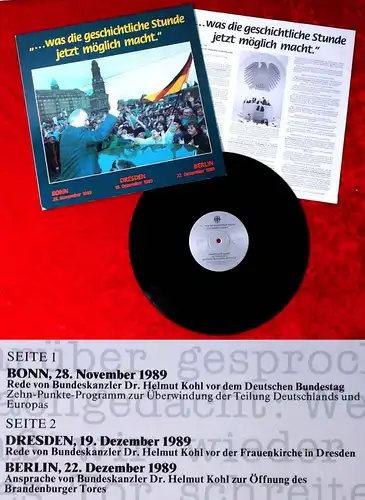 LP ....was die geschichtliche Stunde jetzt möglich macht November/Dezember 1989