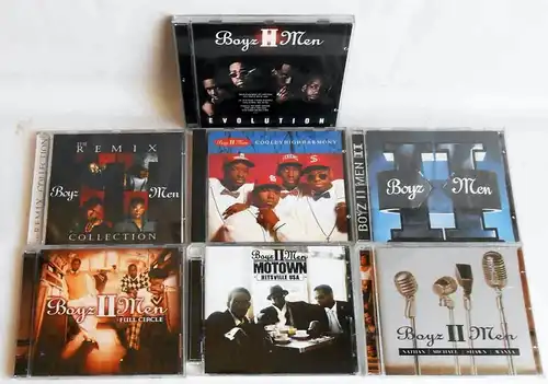 7 CD´s  Boyz II Men    - Sammlung  -