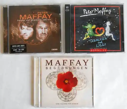 4 CD´s  Peter Maffay    - Sammlung  -