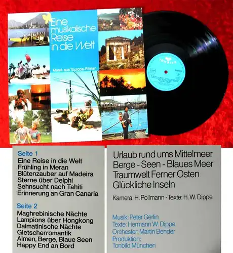 LP Musikalische Reise in die Welt - Musik aus Touropa Filmen (Tonbild)