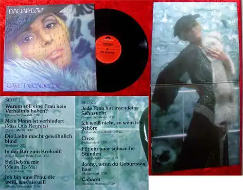 LP Daliah Lavi: Café Decadence (Polydor)