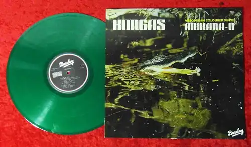 LP Kongas: Anikana-II (Barclay) F 1978 green vinyl