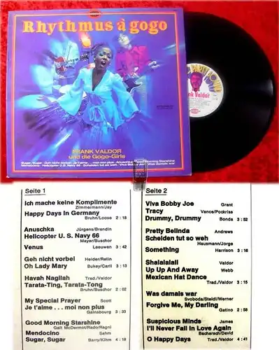 LP Frank Valdor & Gogo Girls: Rhythmus   gogo
