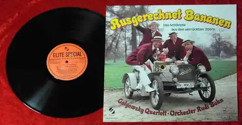 LP Golgowsky Quartett / Rudi Bohn: Ausgrechnet Bananen (Elite Special 32 148-9)