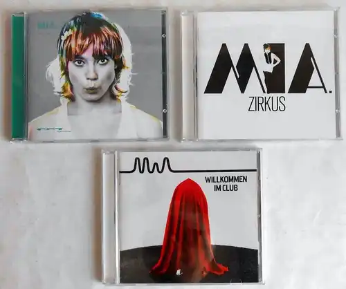 3 CD´s  MIA  - Sammlung  -