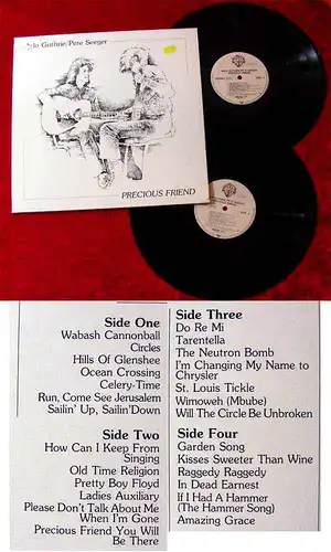 2LP Arlo Guthrie & Pete Seeger: Precious Friend