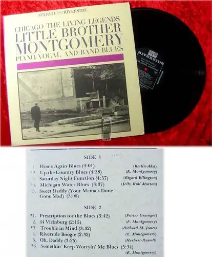 LP Little Brother Montgomery: Chicago The Living Legend