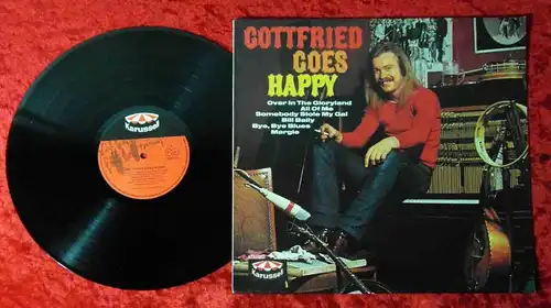 LP Gottfried Böttger: Gottfried Goes Happy (Karussell 2430  107) D 1973