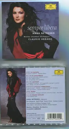 CD Anna Netrebko: Sempre Libera (DGG 0289 474 8002) EU 2004