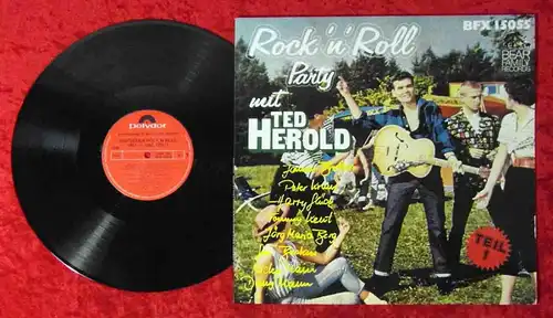 LP Ted Herold: Rock´n Roll Party mit Ted 1 (Bear Family BFX 15055) D 1980