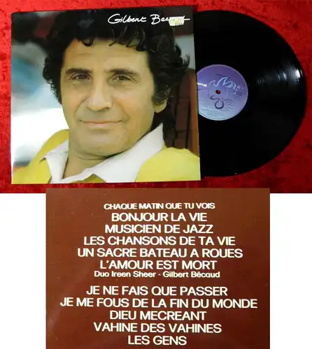 LP Gilbert Becaud (Pathé Marconi 1A 064-72451) NL 1981