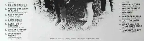LP Dave Clark Five: Best Of - 14 Million World Sellers  (Starline SRS 5037) UK