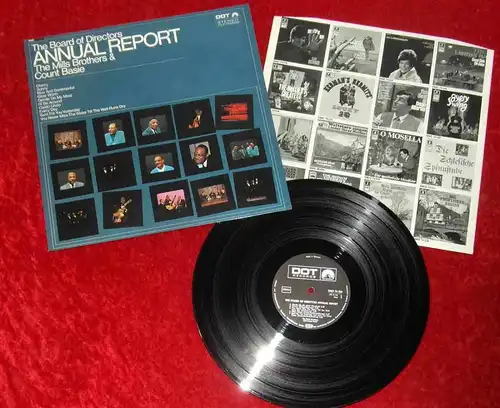 LP Mills Brothers & Count Basie: Board of Director´s  Annal Report (DOT 74 554)
