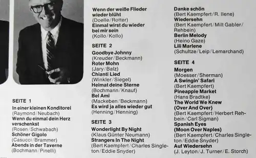 2LP Billy Vaughn Plays Great German Evergreens (DOT 1C 148-92 689/690) D