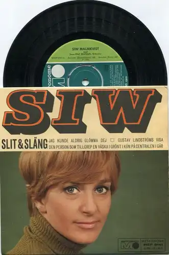 EP Siw Malmkvist: Siw - Slit & Släng (Metronome MEP 9141) Schweden 1963