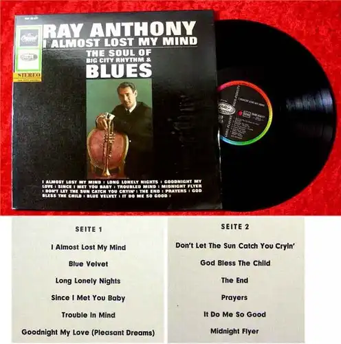 LP Ray Anthony I Almost Lost my Mind The Soul of Big Ci