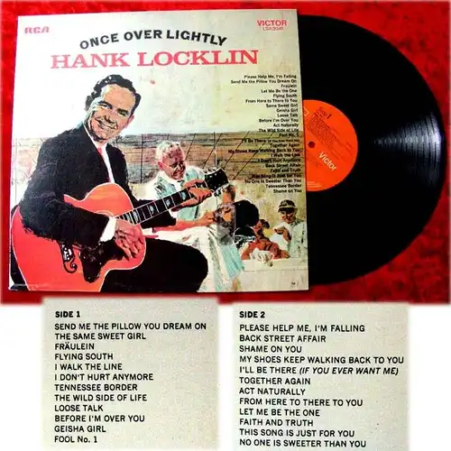 LP Hank Locklin: Once Over Lightly