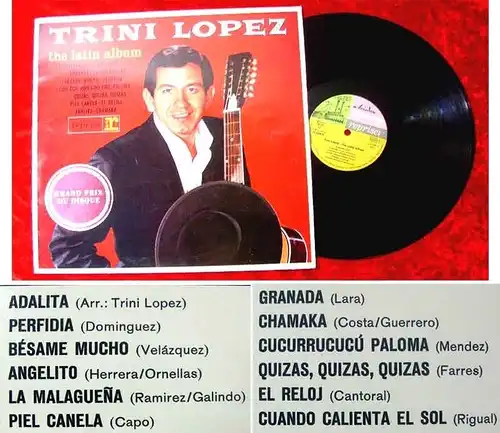 LP Trini Lopez The Latin Album