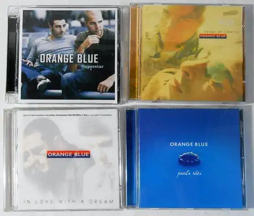 4 CD´s  Orange Blue   - Sammlung  -