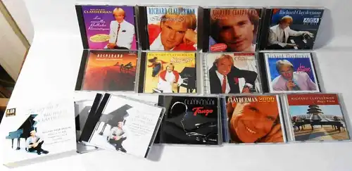 14 CD´s  Richard Clayderman   - Sammlung  -