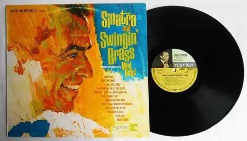 LP Frank Sinatra: Sinatra And Swingin´ Brass (Reprise Stereo FS-1005) D