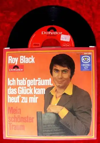 Single Roy Black Ich hab geträumt das Glück kam heut zu
