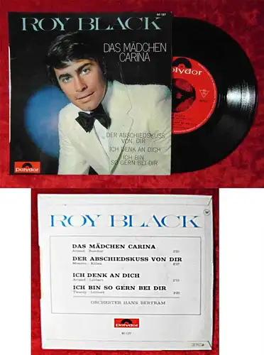 EP Roy Black: Das Mädchen Carina + 3 (Polydor 60 137) Frankreich