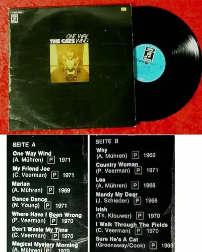 LP Cats: One Way Wind (Columbia 1C 062-24 553) D 1972