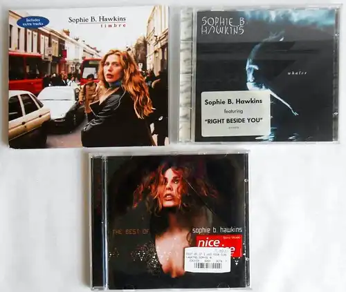 3 CD´s  Sophie B. Hawkins - Sammlung  -