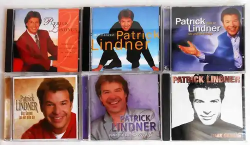 6 CD´s  Patrick Lindner   - Sammlung  -