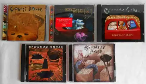 5 CD´s  Crowded House - Sammlung  -