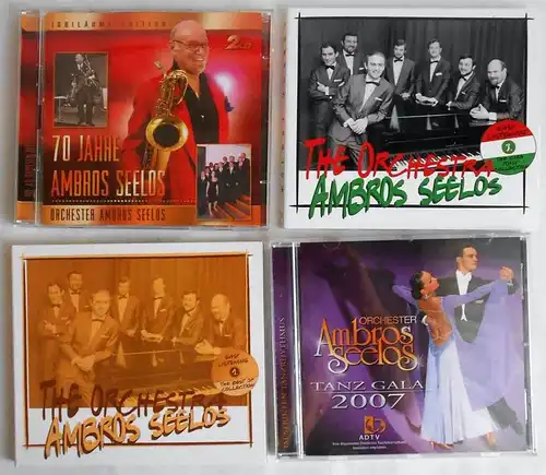 5 CD´s  Ambros Seelos Orchestra   - Sammlung  -